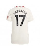 Manchester United Alejandro Garnacho #17 Alternativní Dres pro Dámské 2023-24 Krátký Rukáv